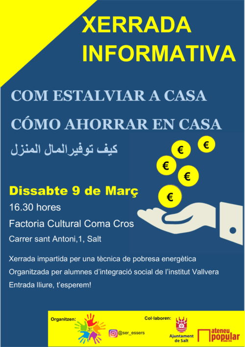 Xerrada informativa: Com estalviar a casa