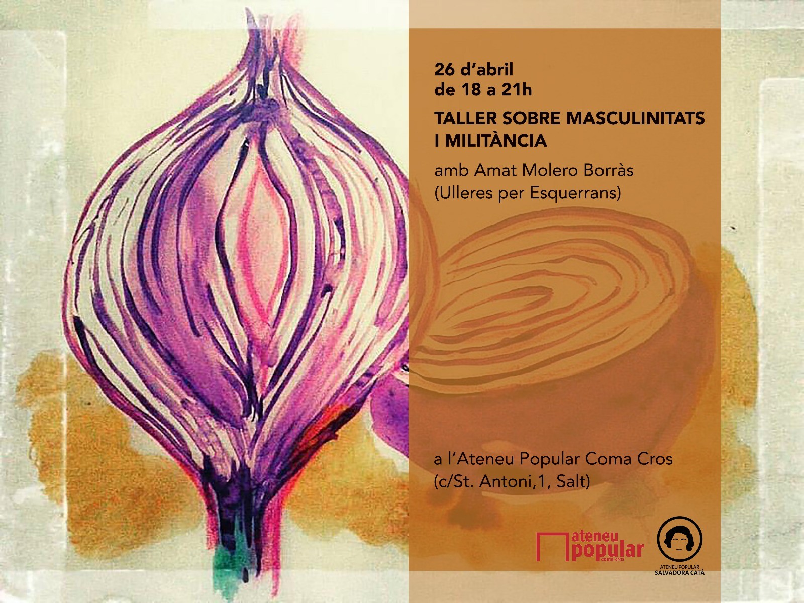 Taller sobre masculinitats i militància política (Ajornat)