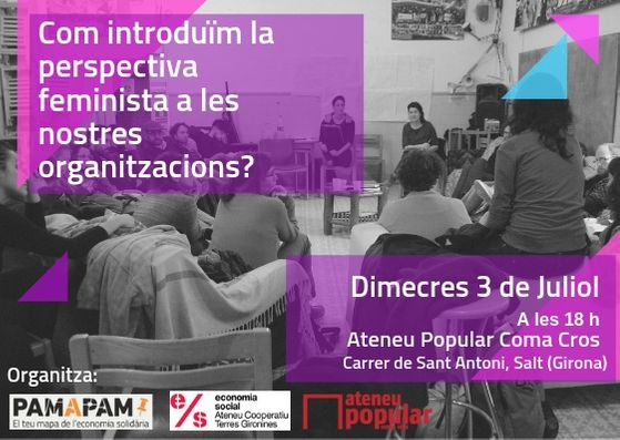 Com introduïm la perspectiva feminista a les nostres organitzacions?