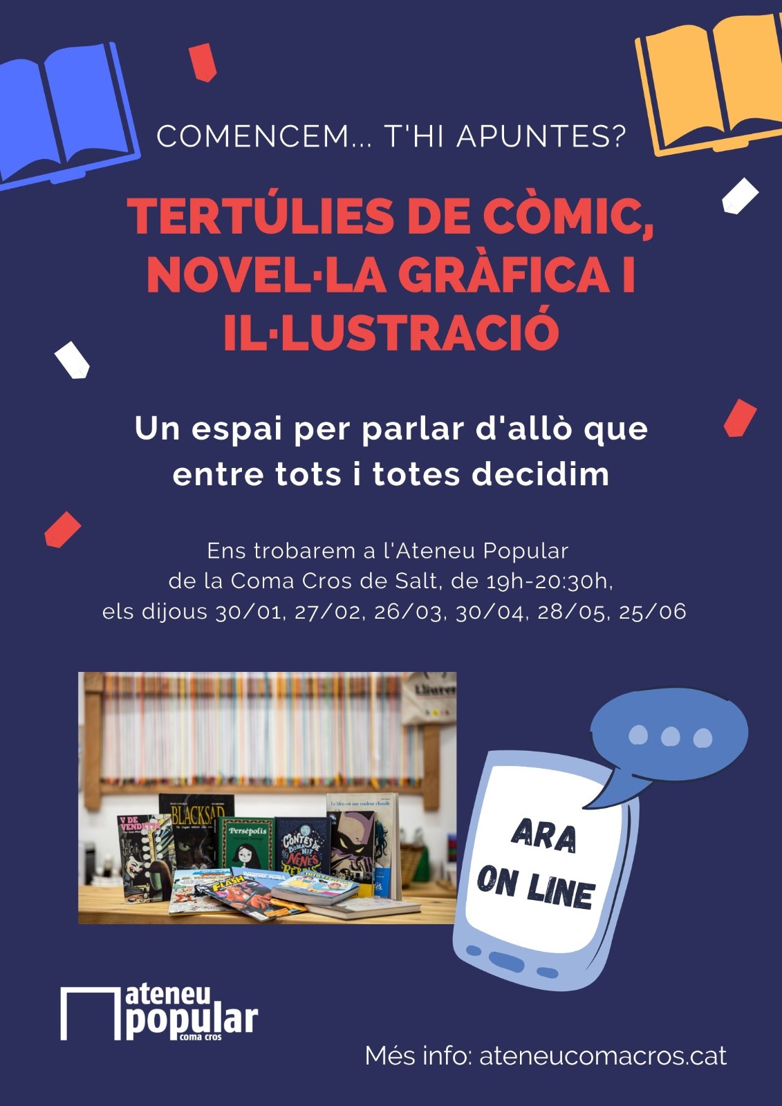 Tertúlies de còmic, novel·la gràfica i il·lustració