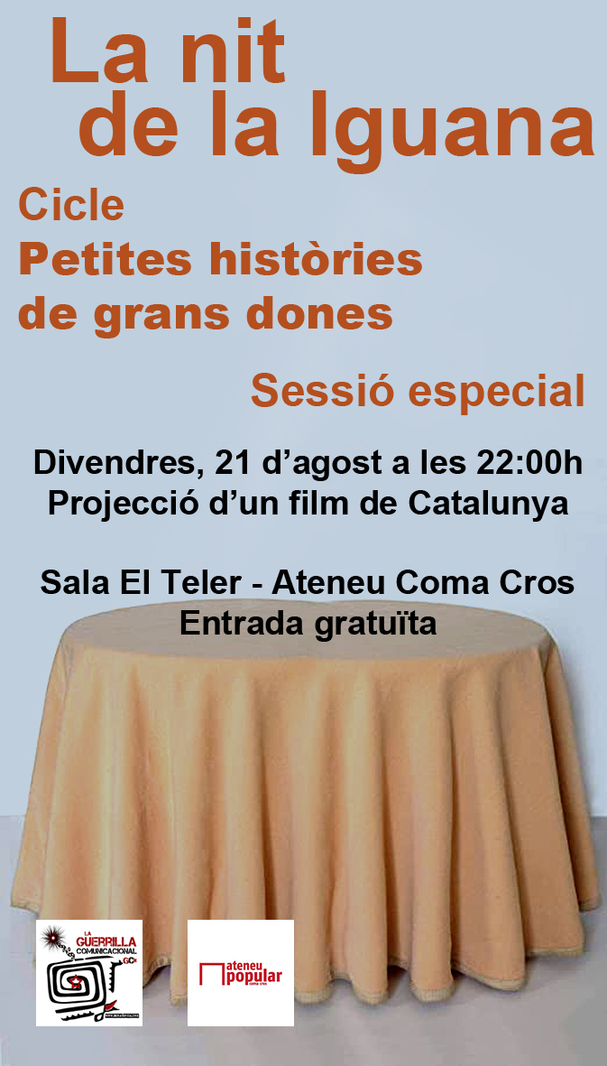 La Nit de la Iguana – Sessió especial Agost