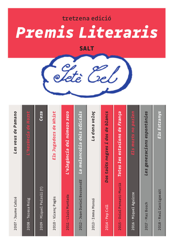 Grup de lectura, Premi literari Setè Cel