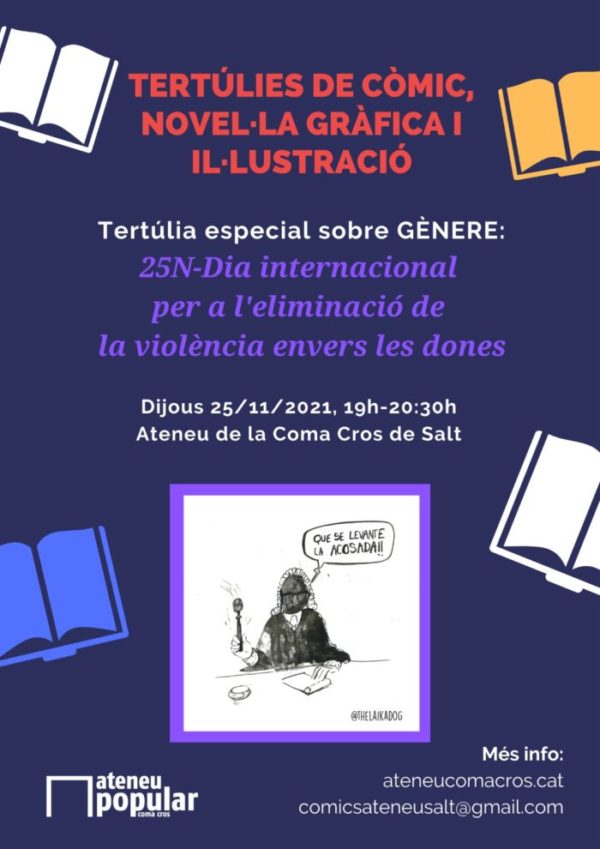 Tertúlia de còmic, novel·la gràfica i il·lustració