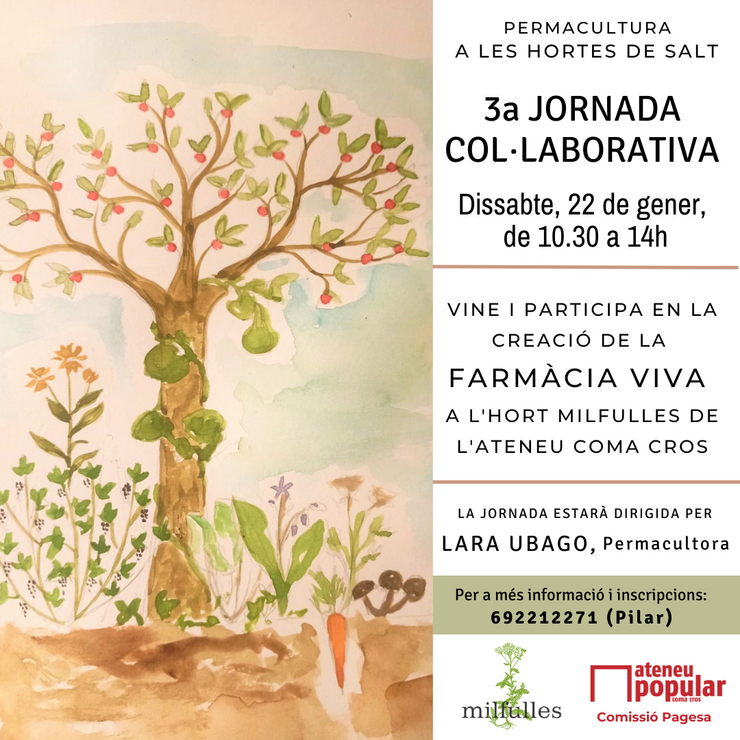 III Jornada col·laborativa per a la creació de l’Hort-Farmàcia