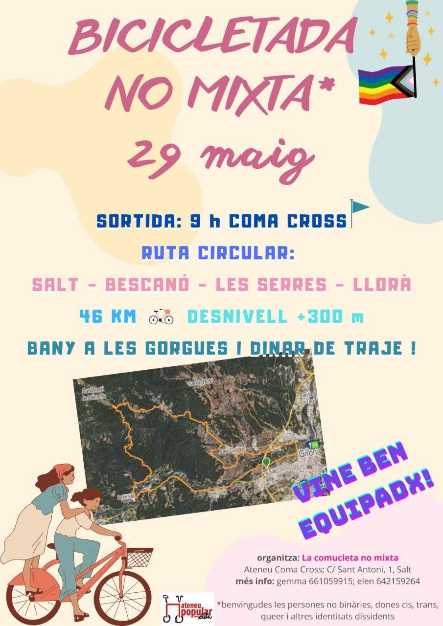 Bicicletada no mixta