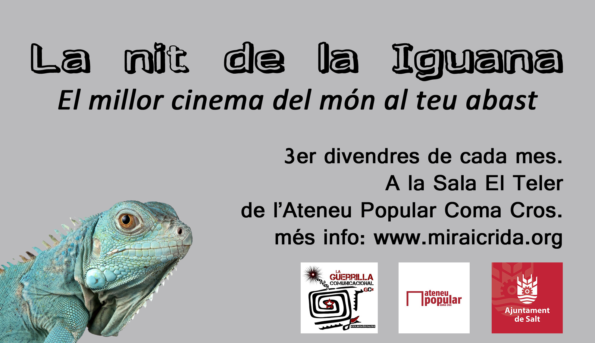 La nit de la iguana – Nou curs 2022-2023