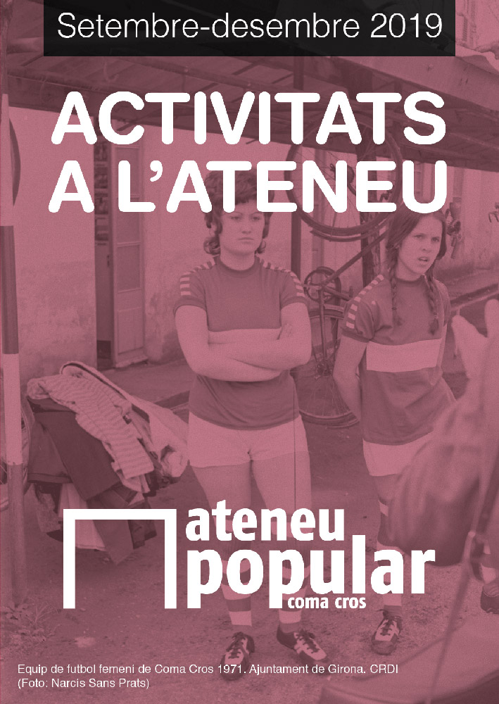 Programa activitats Octubre-Desembre 2019