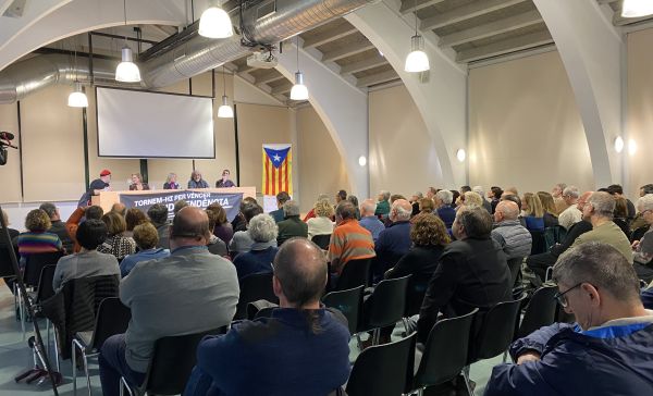 Una conferència organitzada per l'assemblea.