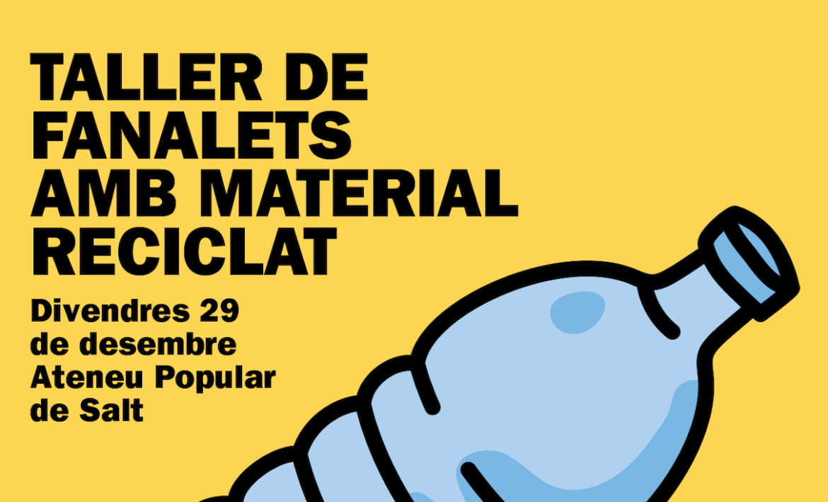 Taller de fanalets amb material reciclat Taller de fanalets amb material reciclat