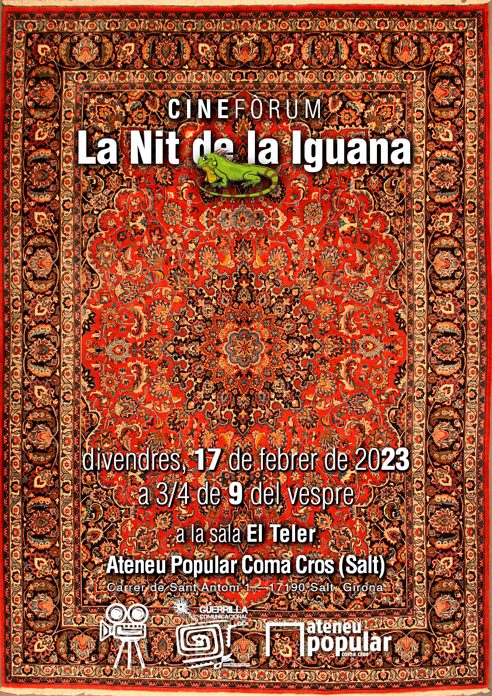 Nit de la iguana 17 de febrer