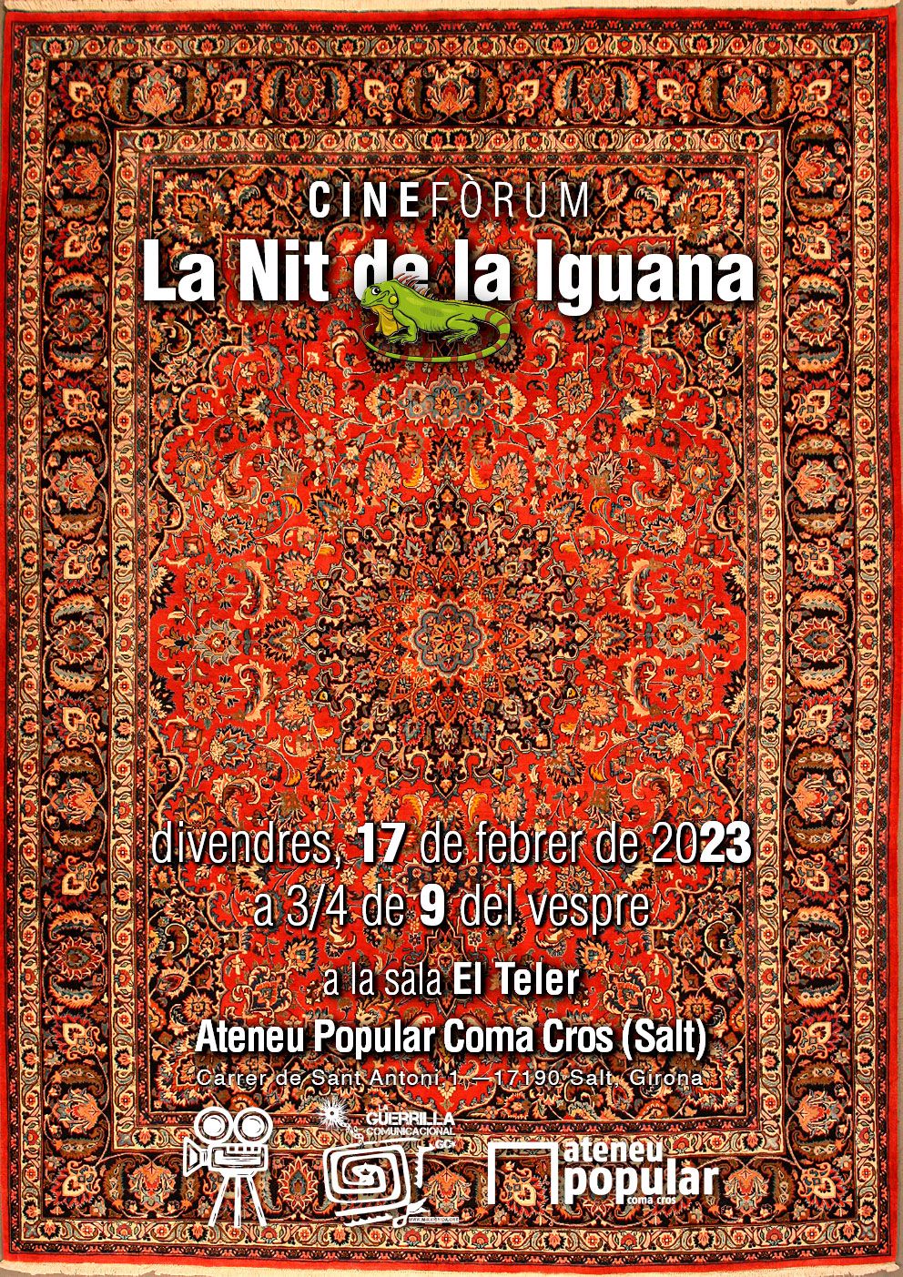 Nit de la iguana 17 de febrer