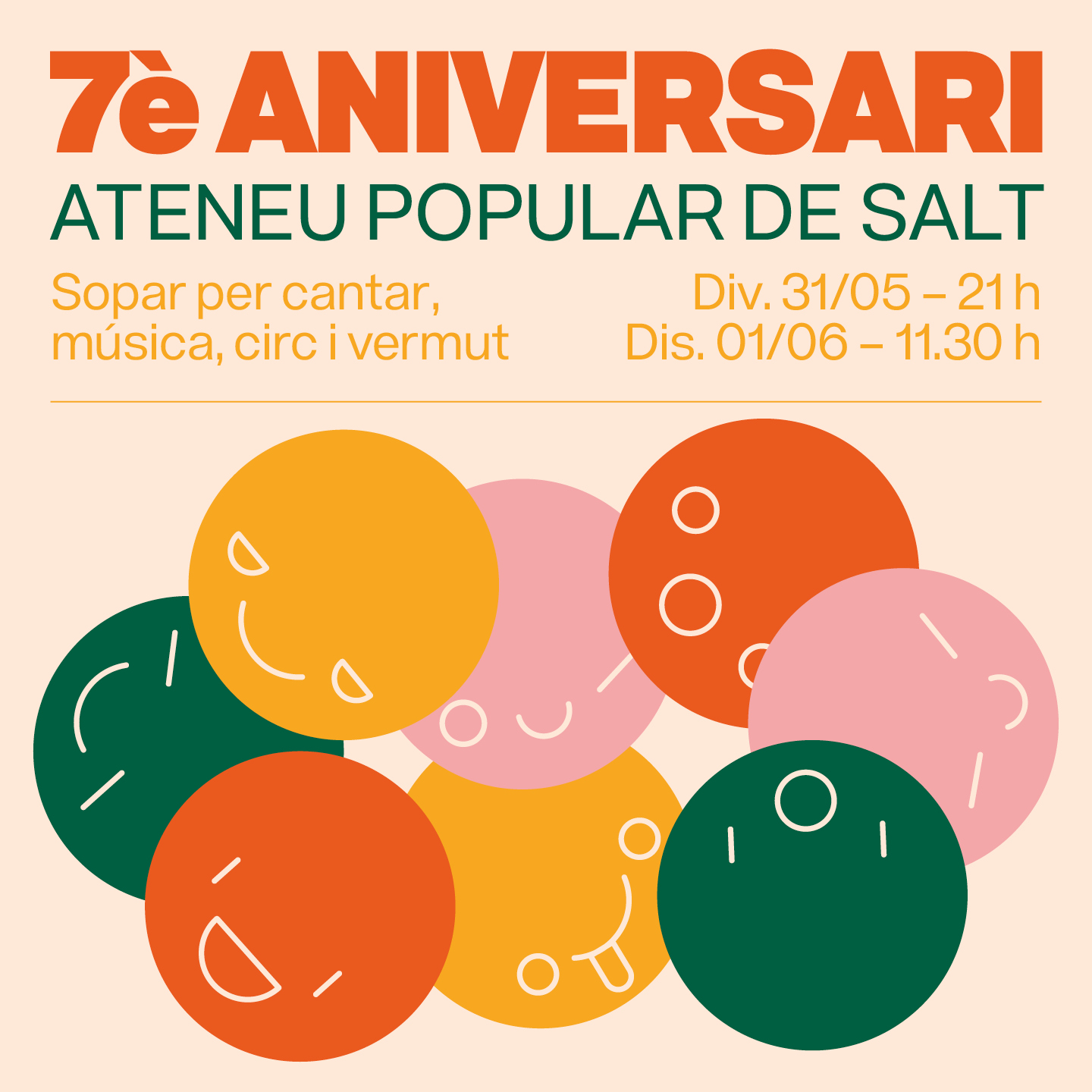 7è aniversari post general