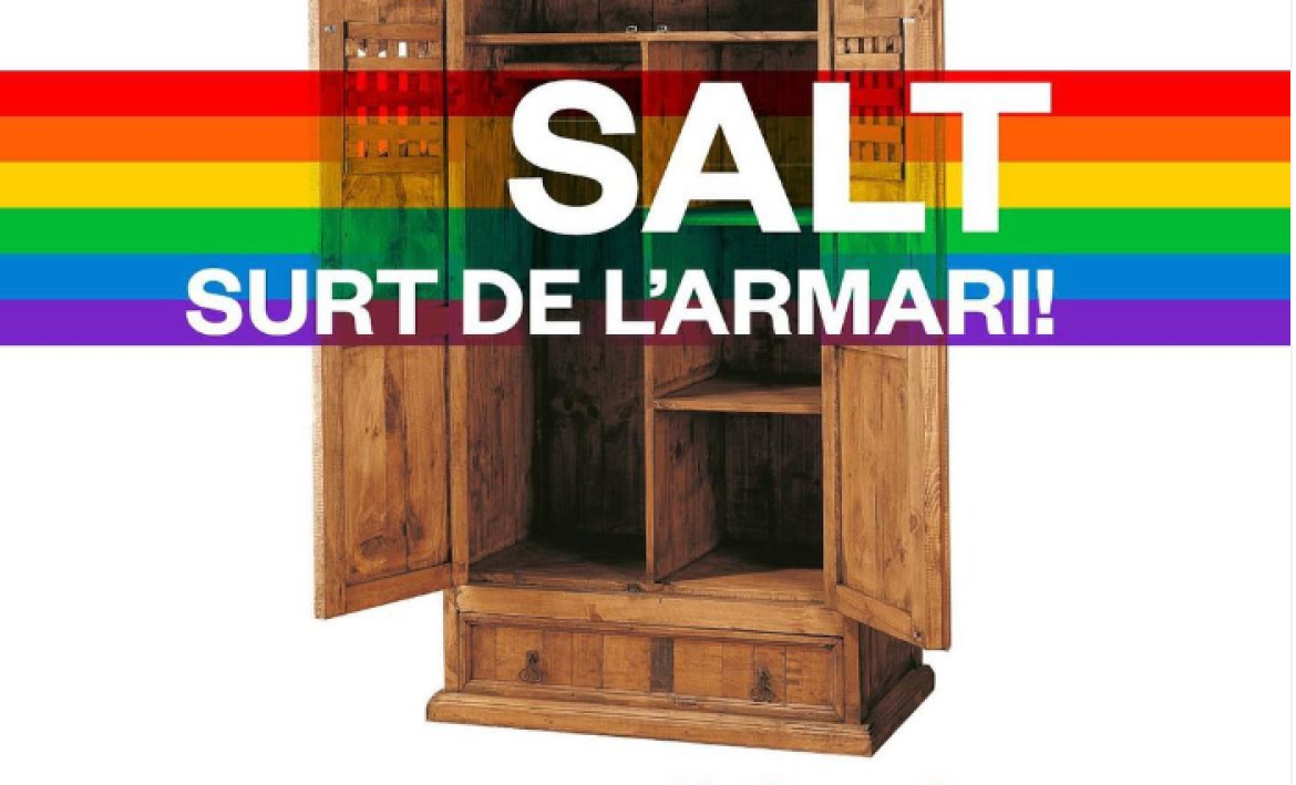 salt surt de l'armari salt surt de l'armari
