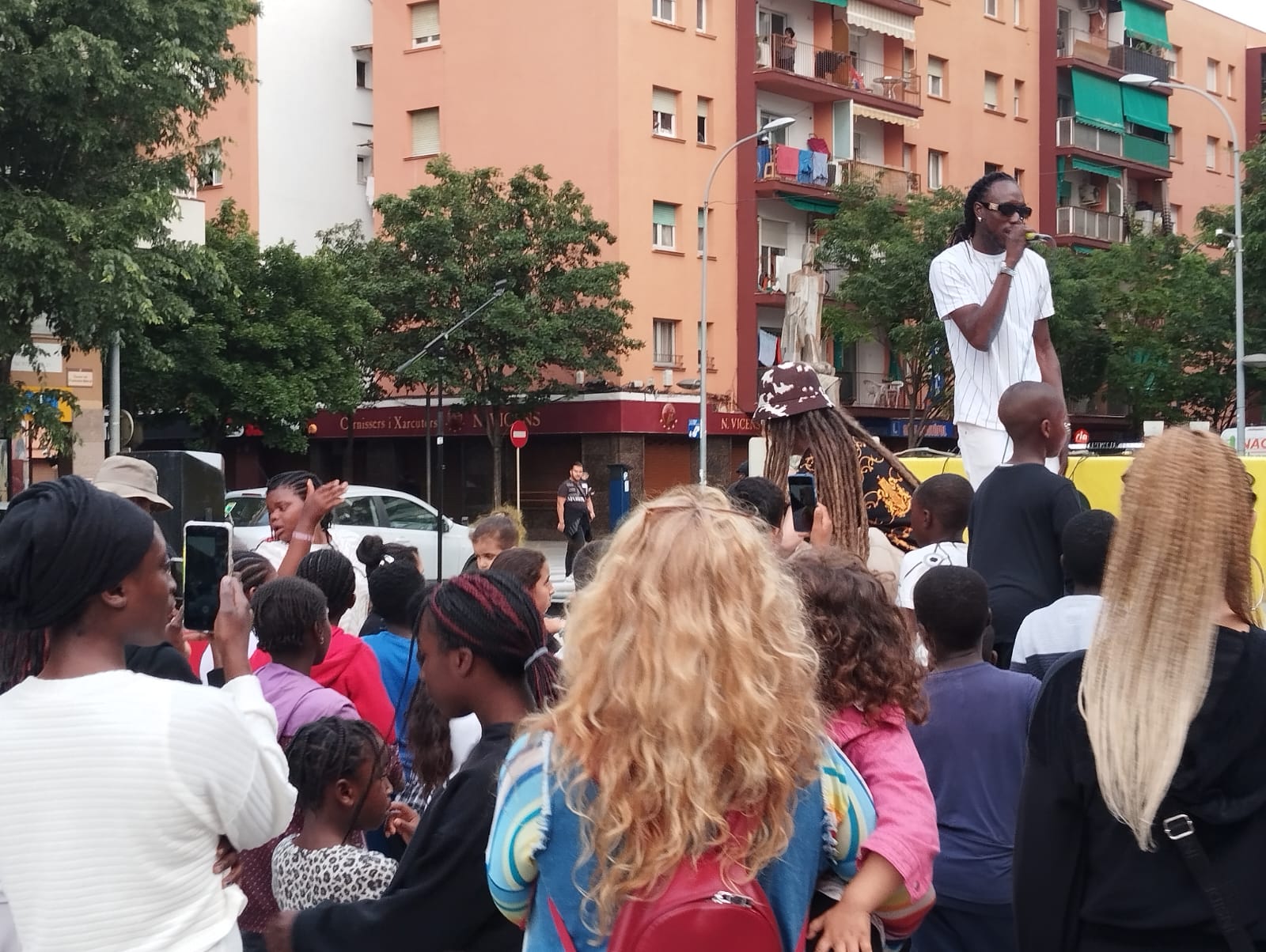 Babaflow durant el seu concert amb B. Lion